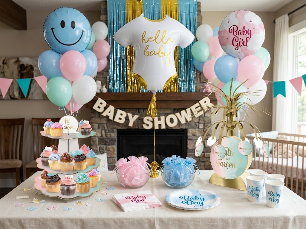 baby shower décorations